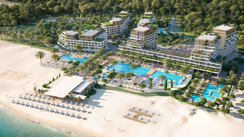 Businessreisen Montenegro 6 beach-bird-eye-view-min